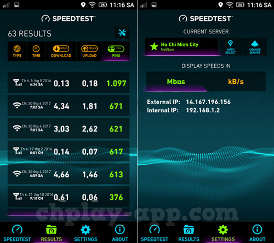 tải speed test apk cho android